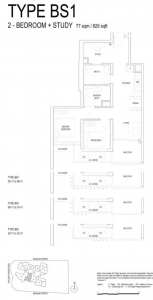 one-bernam-floor-plan-2-bedroom-plus-study-829sqft-type-bs1